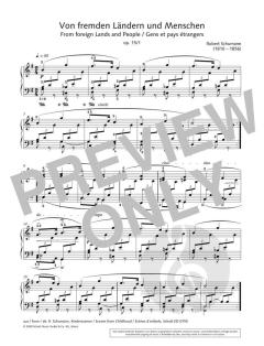 From foreign Lands and People von Robert Schumann 