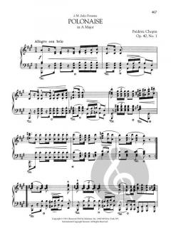 Polonaise in A Major, Op. 40, No. 1 von Frédéric Chopin 