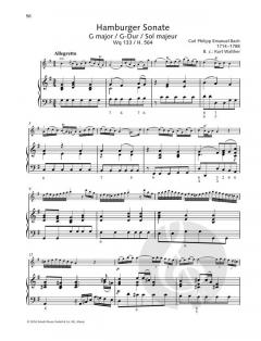 Hamburger Sonate von Carl Philipp Emanuel Bach 