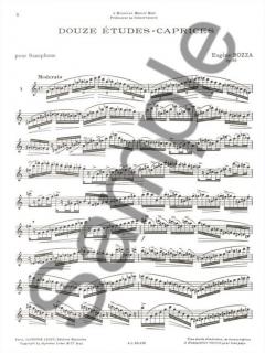 12 Etudes von Eugene Bozza 