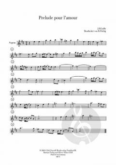 Prelude pour l'amour von Jean Baptiste Lully 