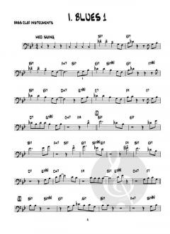 15 Easy Jazz, Blues & Funk Etudes von Bob Mintzer für Instrumente im Bassschlüssel im Alle Noten Shop kaufen