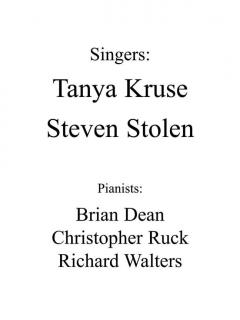15 Easy Folksong Arrangements High Voice 
