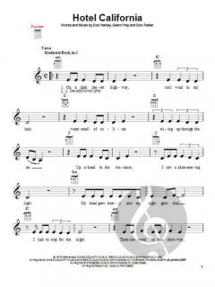 Hotel California von The Eagles 
