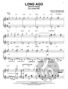 Long Ago (And Far Away) von Jerome Kern 