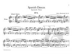 Spanische Tänze op. 12 von Moritz Moszkowski 
