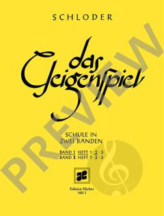 Das Geigenspiel Band 1 Heft 2 von Josef Schloder 